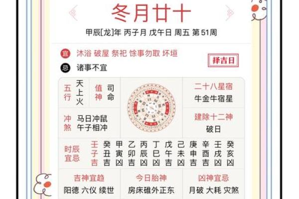 黄历万年历吉日吉时的选择