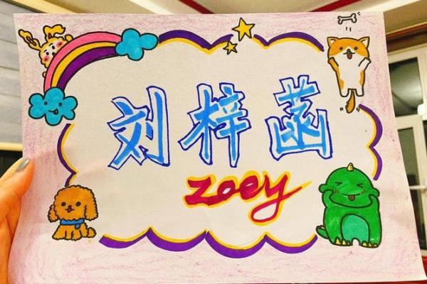 小学生姓名配对 小学生姓名设计图画？