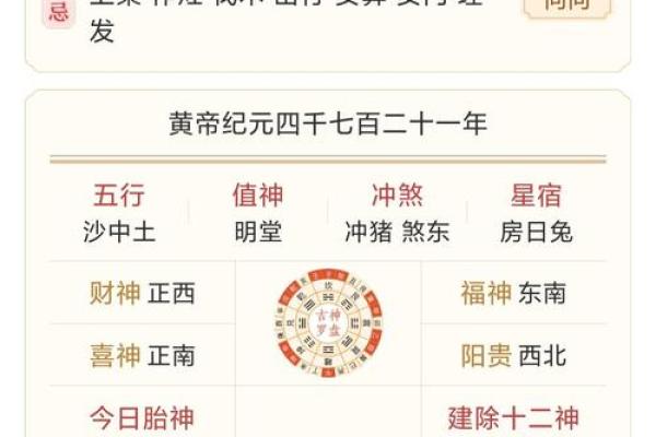 黄历十二执神吉凶