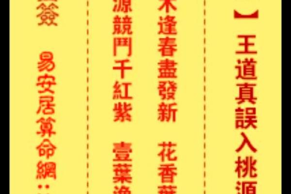 奶奶灵签详解