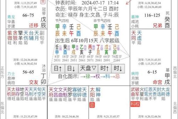 紫微斗数诸星落诸宫之：其它星（以下星曜为本宫主星时的情况，有