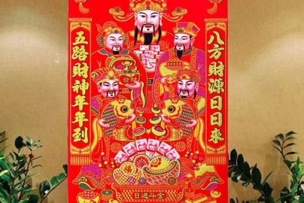 家里的财神画挂哪里好招财聚财