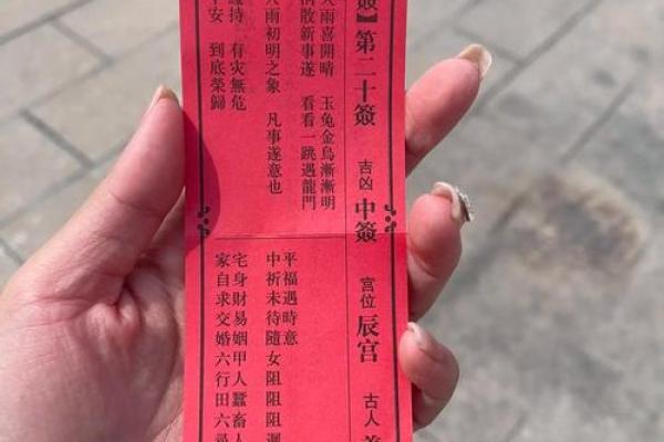 观音灵签第四十四签问疾病