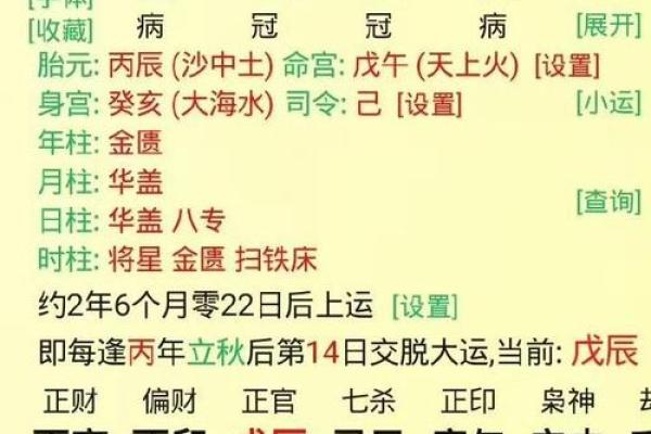 八字命理详解