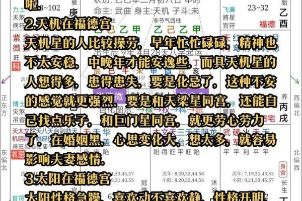 紫薇星落福德宫是什么意思