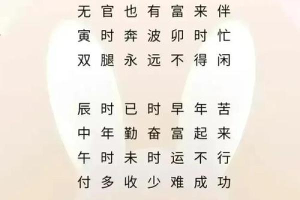 生辰八字表达什么意思