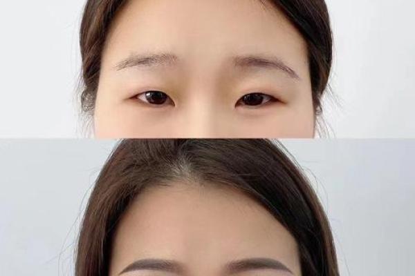 倒八字眉