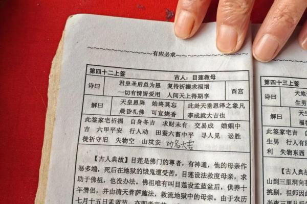 观音灵签人有我见