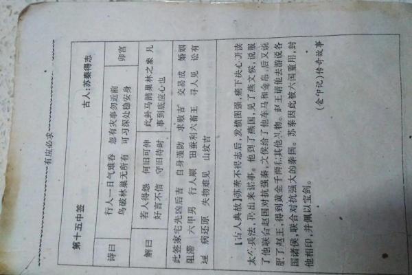 观音灵签第八十九签求子