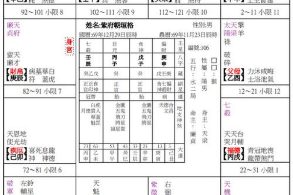 紫薇斗数同垣