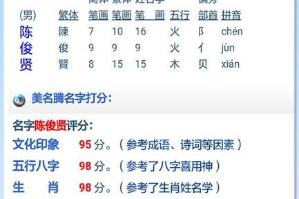 八字算命测名字