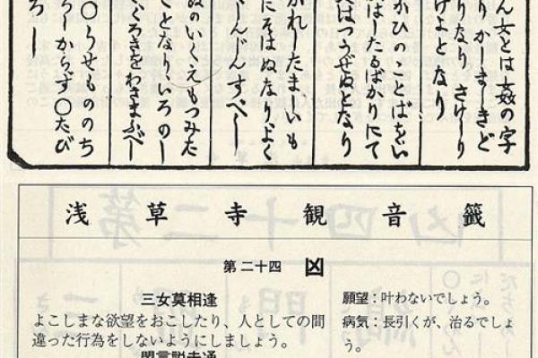 观音灵签第69梅开二度姻缘