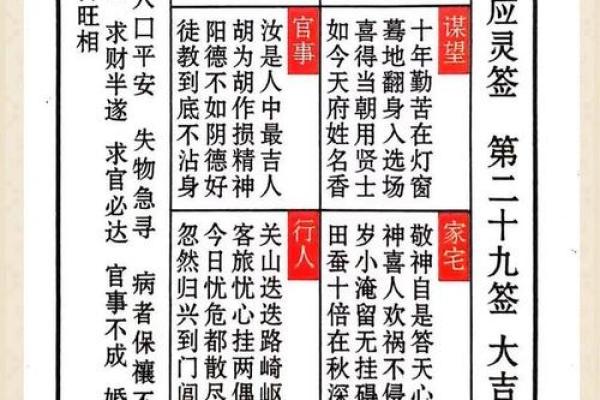 真武灵签三十八签