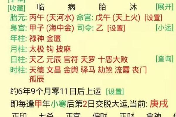 丙申年大富大贵八字组合