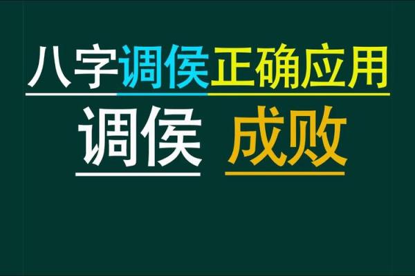 调侯八字
